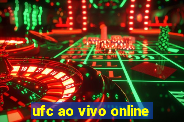 ufc ao vivo online